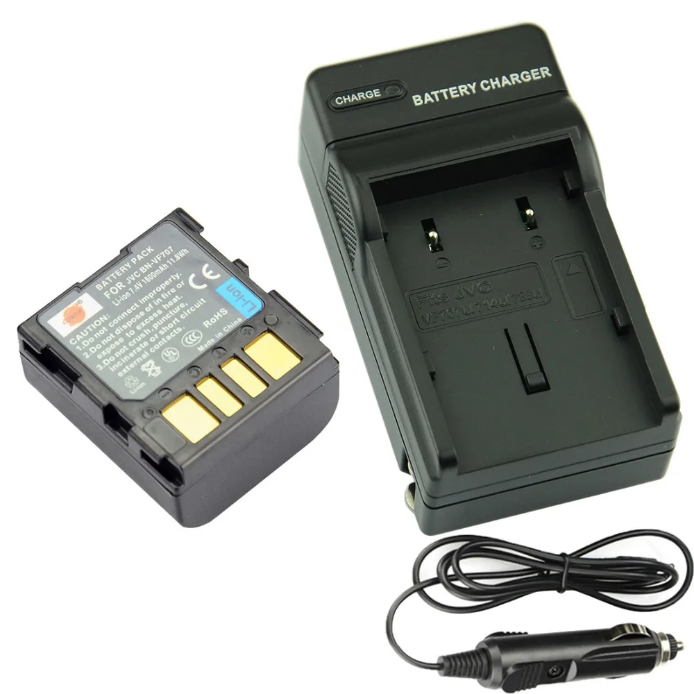 

DSTE BN-VF707 Rechargeable Battery + Charger for JVC GZ-MG70 GZ-MG70E GZ-MG70US GZ-MG77 GZ-MG77AA GZ-MG77AC GZ-MG77AH-U Camera