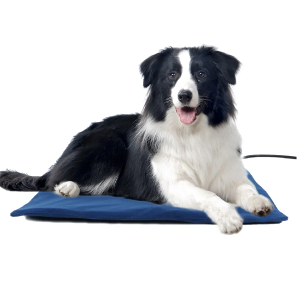 

Pet Dog Mat 50*50cm Waterproof Cable Protection Electric Heating Pad Chew Resistant Cord for Dog Cat Bunny Warm Blanket House