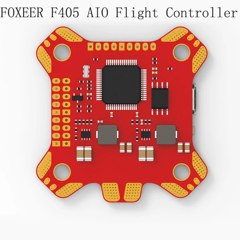 1pcs FOXEER F405 AIO Flight Controller with Betaflight OSD F4 Flight Control Board for RC Racing