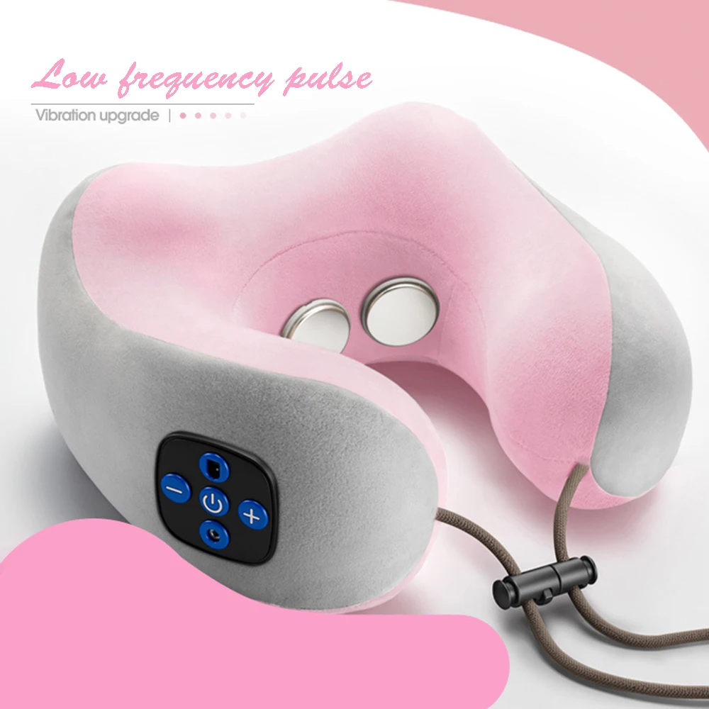 Electric U shaped Pillow Multifunctional Portable Shoulder Cervical Ma –  Always Beautiful 4 less