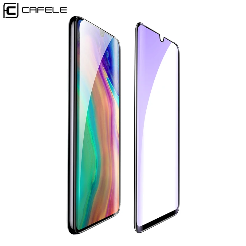 CAFELE Screen Protector for Huawei P30 pro 3D Edge Tempered Glass 9H HD Ultra Thin Full Cover Glass for Huawei P30pro Film