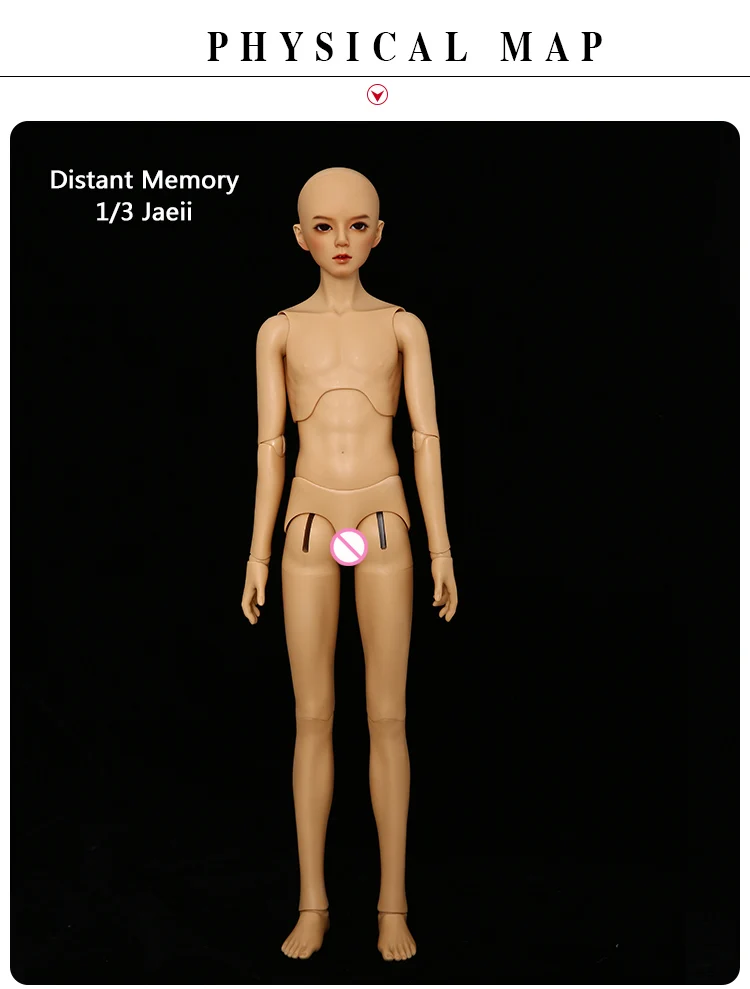 DistantMemory Jaeii BJD кукла 1/3 амулет страсть романтическая Мужская полимерная Фигурка Игрушки для девочек сказочный подарок BTS