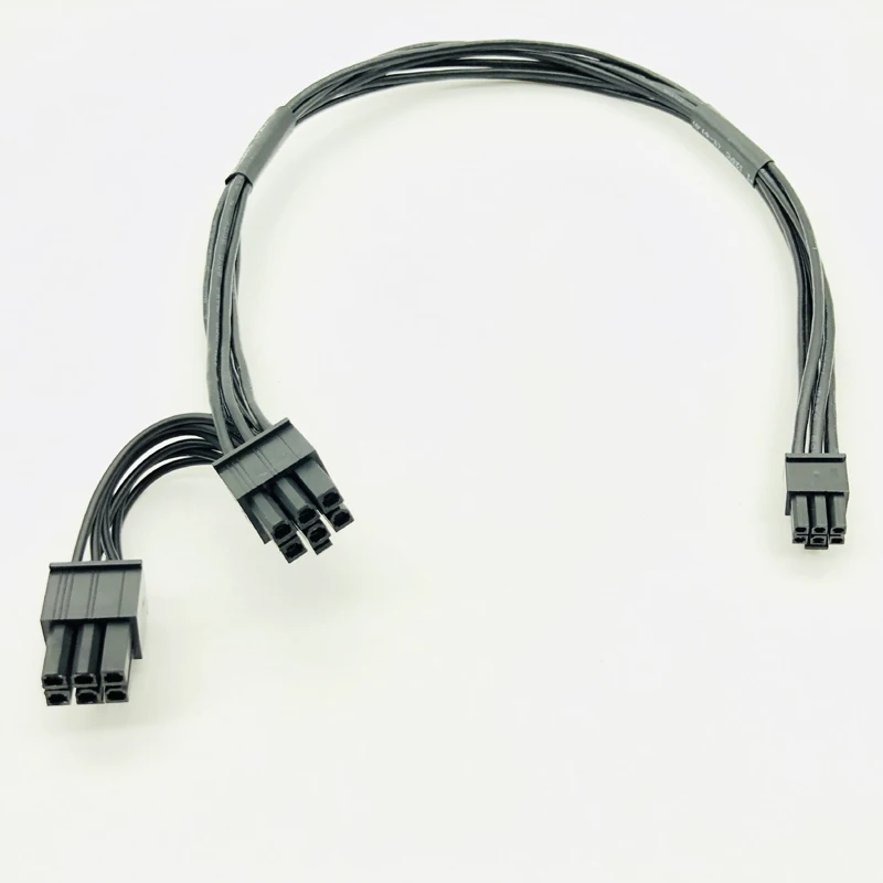 Min 6pin to Dual 6Pin PCI-E Cable for Mac pro G5 GPU PCIe Power FX4500 8800GT HD4870 9800GT GTX285 GTX470 | Компьютеры и офис