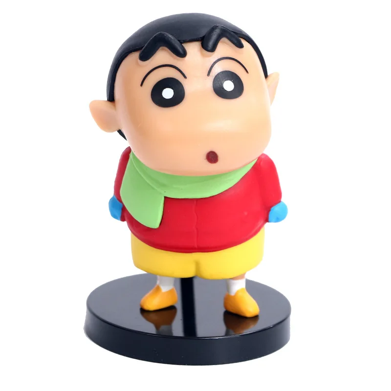 4 шт./компл. ПВХ игрушечные фигурки Crayon Shinchan милые Shin Chan модели мультяшных аниме