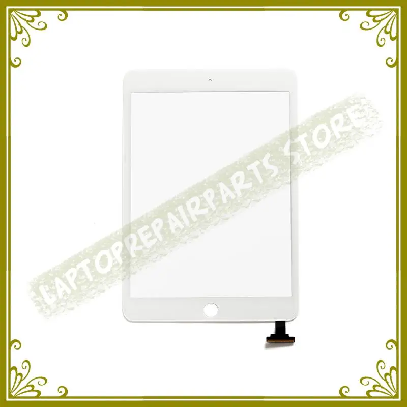 

New White Black Digitizer Front Glass LCD Panel For Ipad Mini 1 2 A1432 A1454 A1455 A1489 A1490 A1491 7.9" LCD Touch Screen