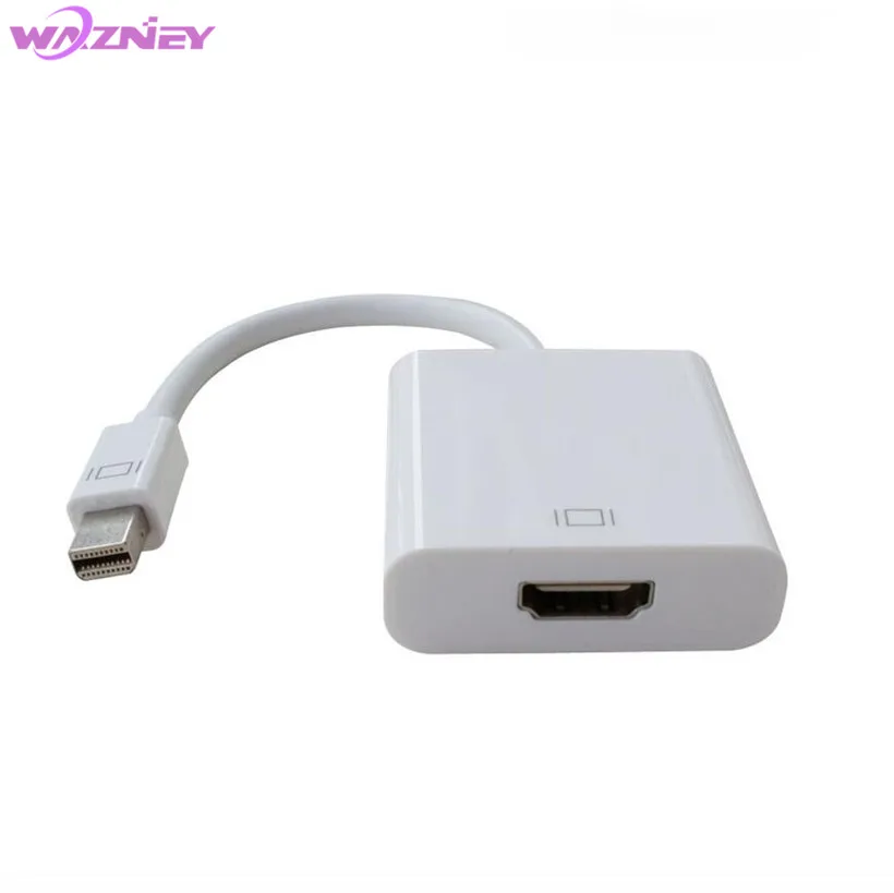 400 шт.+ Mini DisplayPort DP мужчина к HDMI Женский конвертер Кабель-адаптер для APPLE MacBook Pro Air NEW ноутбуков TOSHIBA 4 К