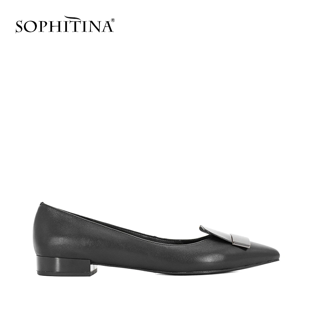 SOPHITINA/обувь на плоской подошве из овечьей кожи Высококачественная женская обувь