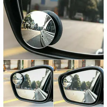 

2PCS Universal Car Accessories Blind Spot Removal Mirror Automobiles Replacement Exterior Parts Safe Rear View Mirror Adjustable