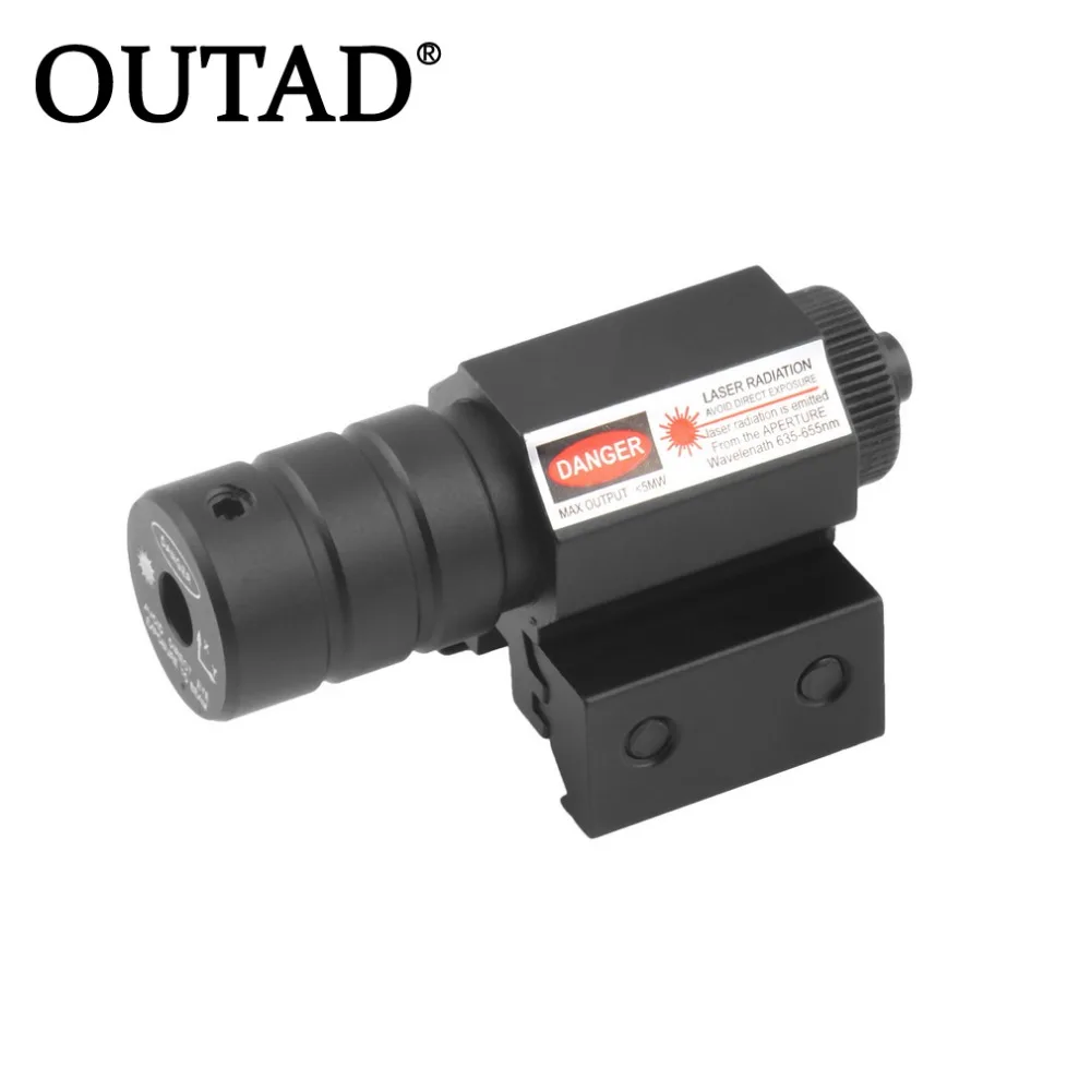 

New Tactical Hunting Red Laser Light Beam Dot Sight Scope With Mount