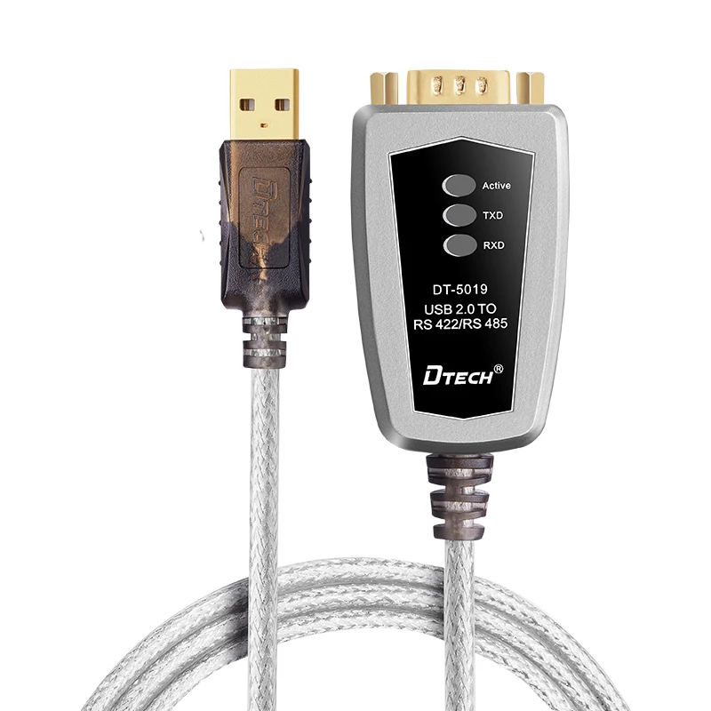 Новый промышленный кабель переходник с USB 2 0 на RS485 RS422 защитой от перенапряжения