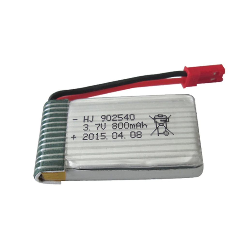 Аккумулятор Lipo 902540 3,7 V 800 mah для Syma X5SC X5HC X5HW X5UW MJX x400 X300C X800 RC Quadcopter Drone запасная часть 3,7 v 800 mah