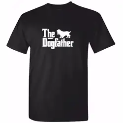 Мужские кокер-спаниель TShirt-собака отца футболка спаниель забавный щенок подарок