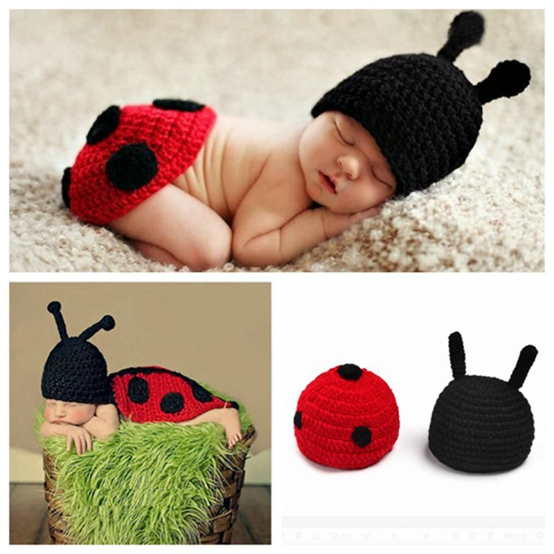 Costume Coccinelle Mignon Pour Nouveau Ne Tenue Pour Bebe Fille Tricot Au Crochet Accessoire De Photographie Dessin Anime Ensemble De Chapeaux Tricotes A La Main Aliexpress Costume Coccinelle Mignon Pour Nouveau Ne Tenue Pour Bebe Fille Tricot Au Crochet Accessoire De Photographie Dessin Anime Ensemble De Chapeaux Tricotes A La Main Aliexpress