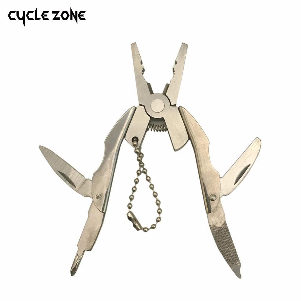

Portable Multifunction Folding Plier Stainless Steel Foldaway Knife Keychain Screwdriver Camping Survival EDC Tools Travel Kits