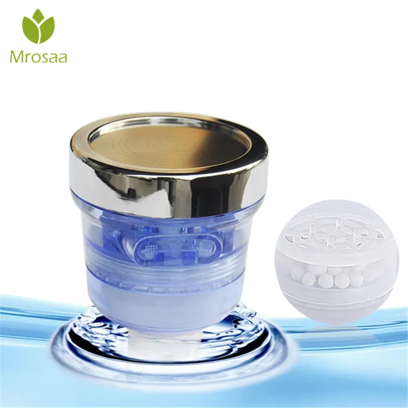 

Natural Friendly Dechlorination Filter Aerator Net Water Saving Device Nozzle Faucet Fitting Cleaner Bathroom Kitchen Tap