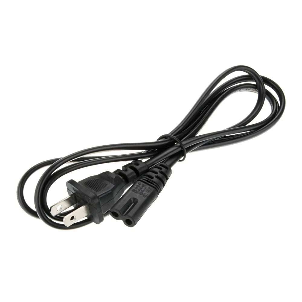 Lowest price! US Plug Premium 2 Prong 2pin AC Power Cable Cord For Sony