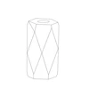 Perles de cristal cylindriques pour fabrication de bijoux, noir brillant AB 50pcs, 2*4mm, en cristal autrichien, 18 visages de découpe, breloques, C2 ► Photo 2/2