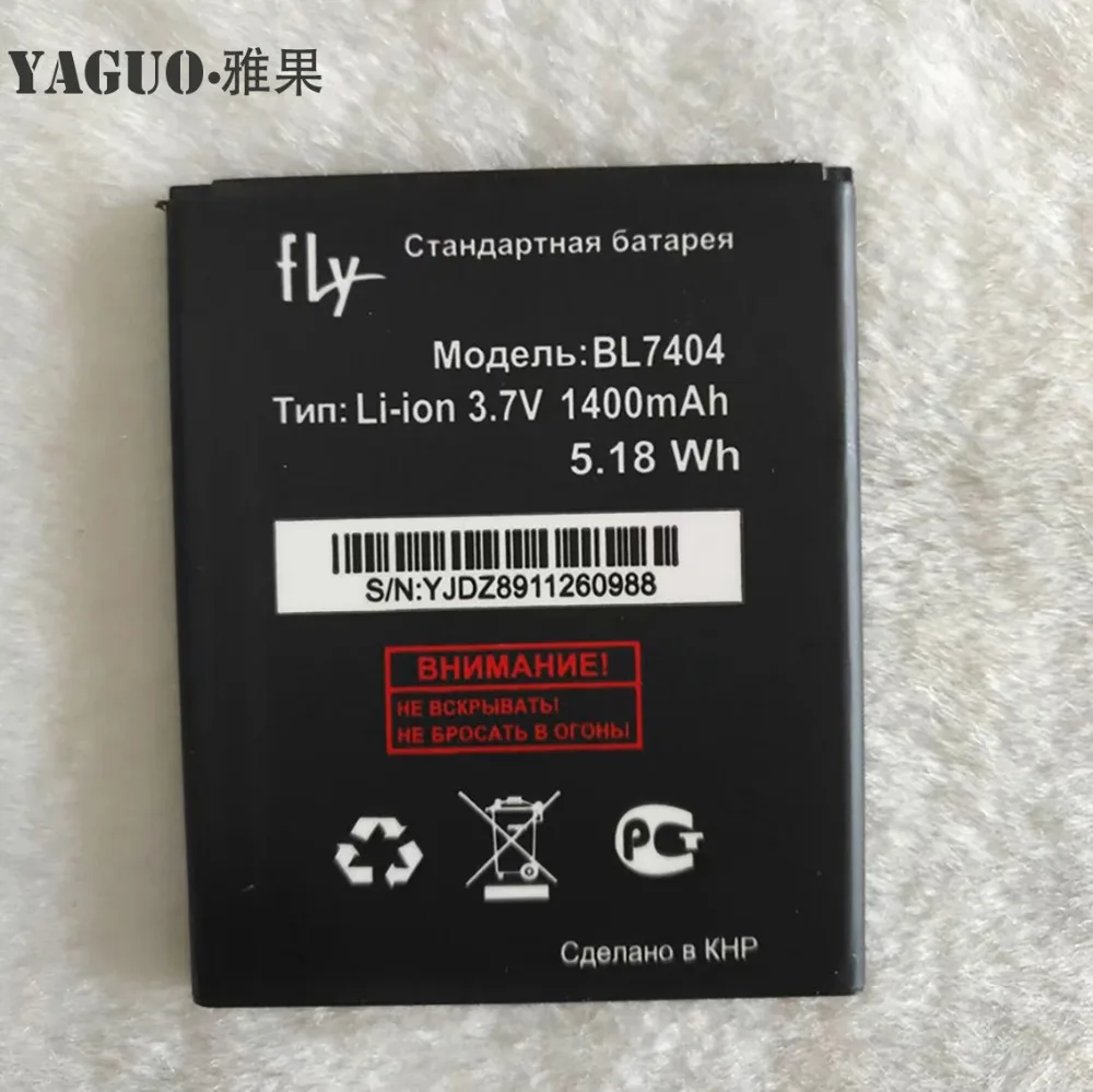 Высококачественный аккумулятор для FLY FS452 FS 452 Nimbus 2 BL7404 BL 7404 новая стандартная