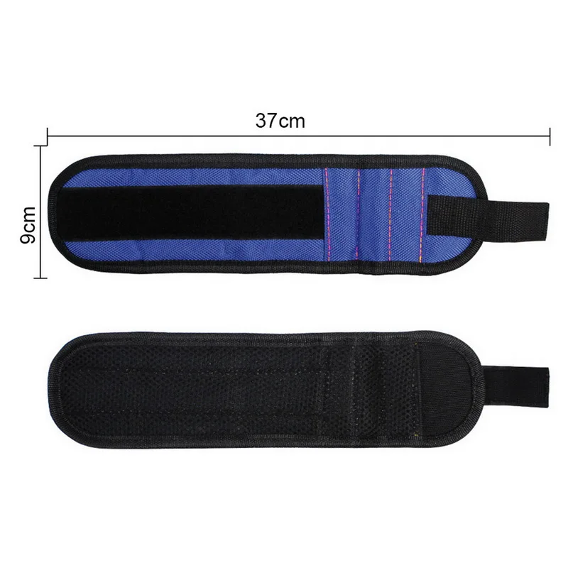 2019 магнитный браслет портативные маленькие сумки для инструментов 2 магнита саморезы сверла сумка для электрика магнитный браслет для
