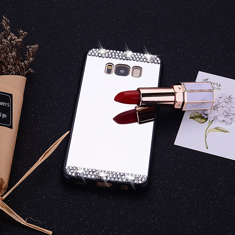 3D зеркальный чехол силиконовый для Samsung Galaxy Note 8 10 S8 S9 S10 Plus J4 J6 A5 2017 A7 A10 J7 Pro J2 2018