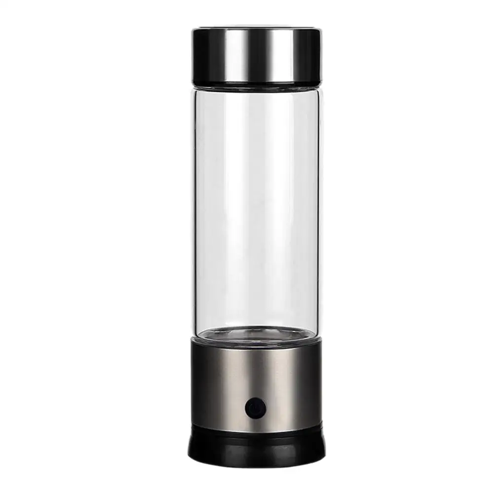 

High Concentration Negative Ions Water Ionizer Anti Aging Healthy Smart Bottle Japanese Alkaline Energy Water Bottle Glass