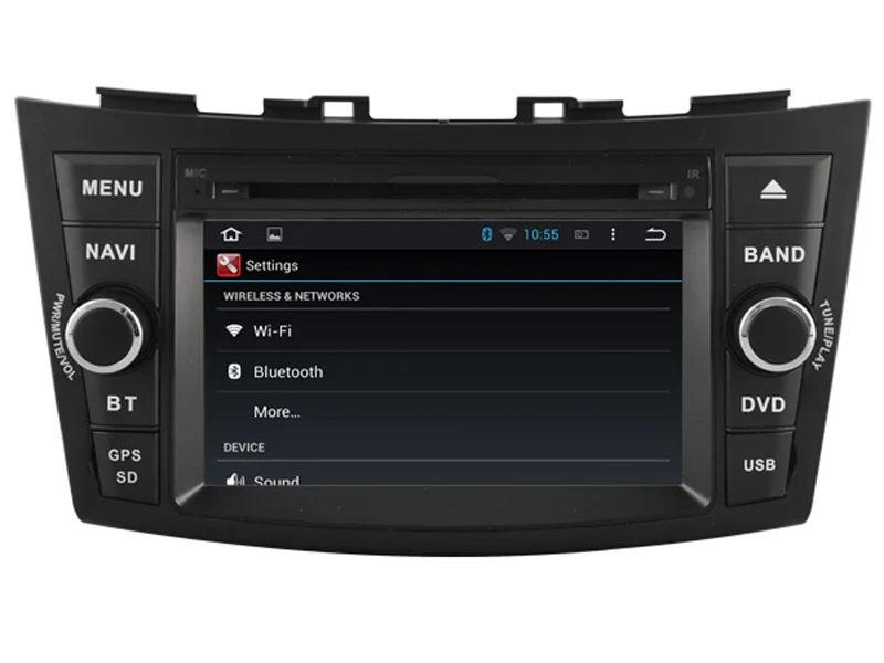 7 дюймов ram 2G Android 7,1 8,0 Два Din Автомобильный dvd-плеер радио gps навигация головное устройство для SUZUKI SWIFT 2011-2012