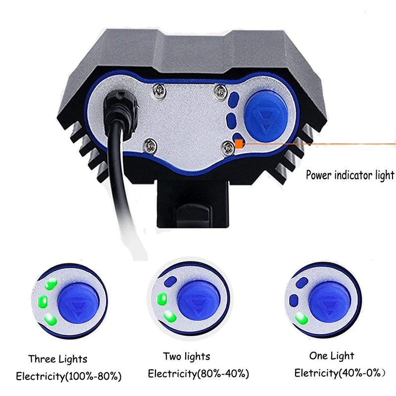 Excellent Dropshipping Bicycle Light 9000LM 4 Mode 3 T6 LED cycling Front Light Bike lights Torch + Waterproof Battery Pack + Charge 2 Excellent Dropshipping Bicycle Light 9000LM 4 Mode 3 T6 LED cycling Front Light Bike lights Torch + Waterproof Battery Pack + Charge 2