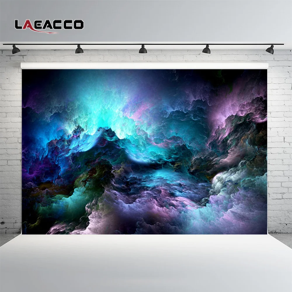 

Laeacco Fantasy Gradient Clouds Landscape Baby Newborn Photography Backgrounds Vinyl Seamless Backdrops Props For Photo Studio
