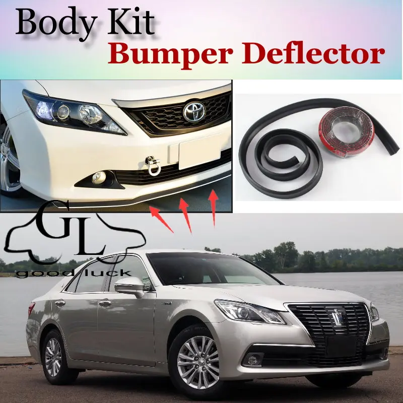 Для TOYOTA Crown / Majesta бампер губа/передний спойлер для автомобильных фанатов губ