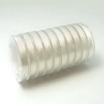 

10Rolls 0.8mm White Strong Stretchy Beading Elastic Wire for Jewelry Making; about 10m/roll