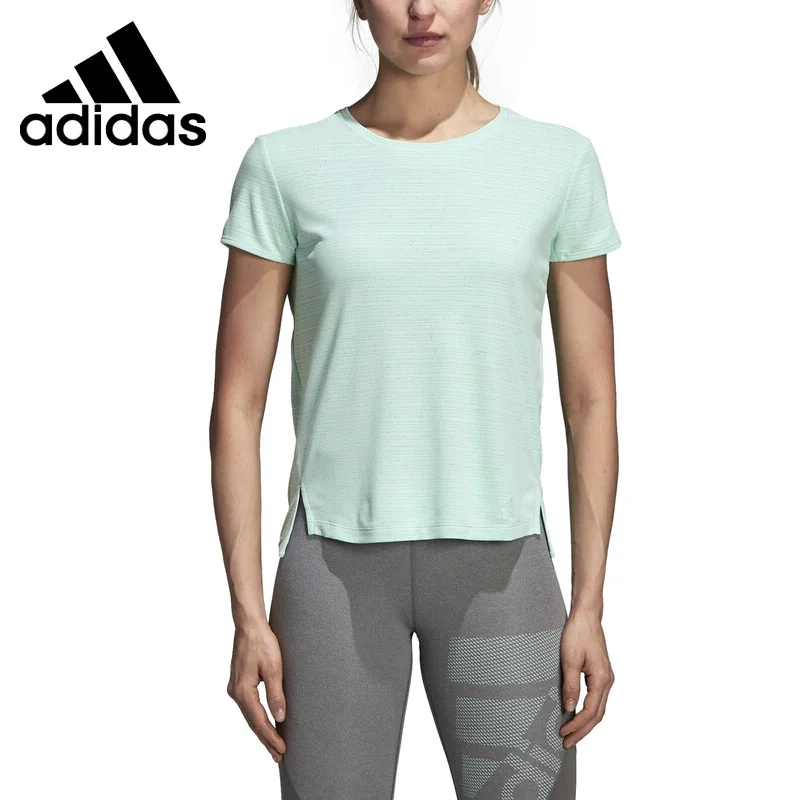 Новое поступление оригинальные женские футболки Adidas Freelift Chill спортивная одежда с
