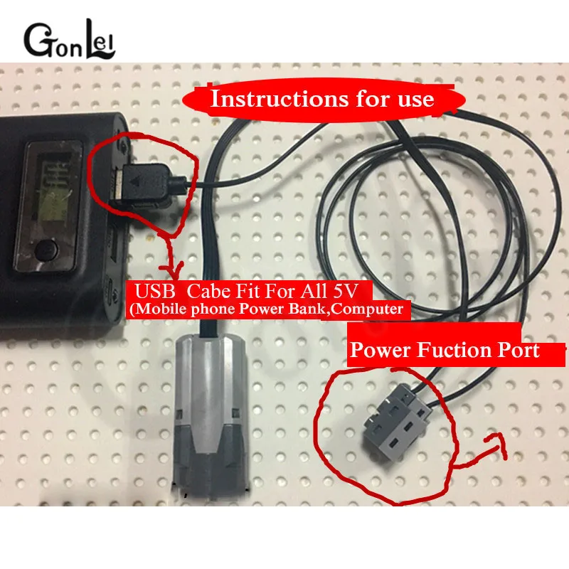 9686 мощность Fuction группа мощность USB cabe 8883 двигатель питание для GBC поезд колесо обозрения карусель 15039 15036 15012