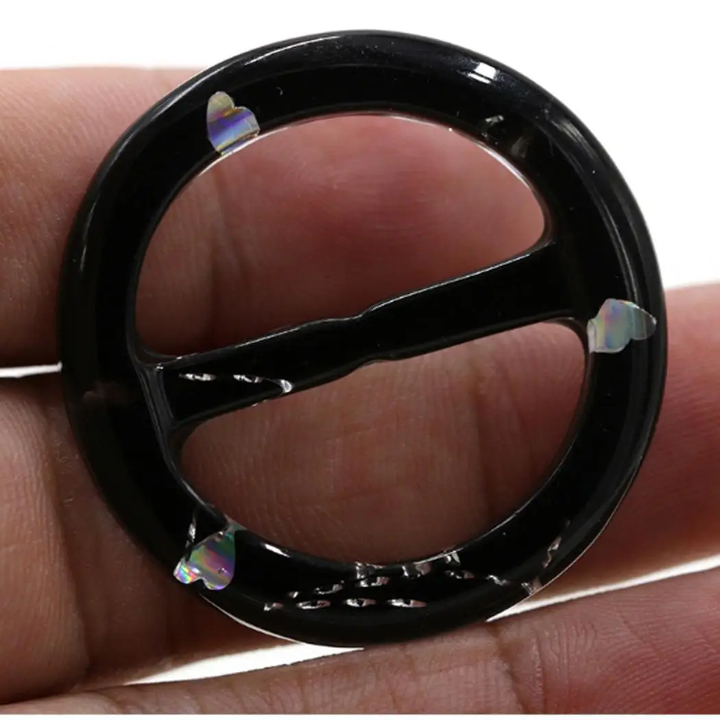 

Belt Windbreaker Coat Round Button Ring T-shirt Clip Ring Fashion Pattern 1-9 with Casual Assorted Colors