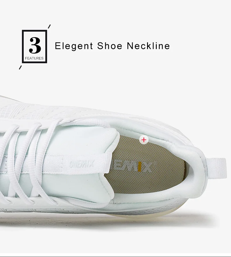 Onemix/Высокая мужская обувь для бега, амортизация, спортивные кроссовки, дышащий светильник, кроссовки для прогулок, беговые кроссовки