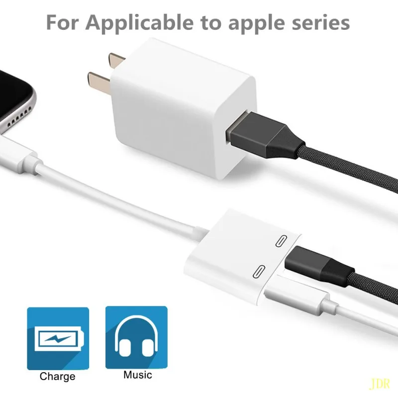 Для apple Lightning Audio Charge Adapter товары I