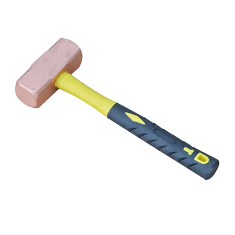 

Beryllium bronze explosion-proof octagonal hammer (with handle) double round blacksmith's hammer 300mm