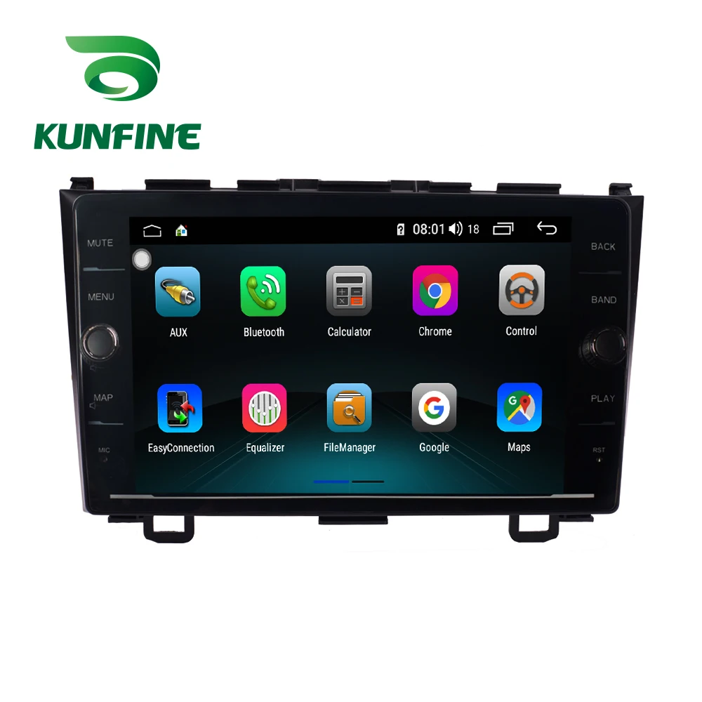 Best Octa Core 4GB RAM 64GB ROM Android 8.1 Car DVD GPS Player Deckless Car Stereo For Honda CRV 2007-2011 Radio Headunit Device 4