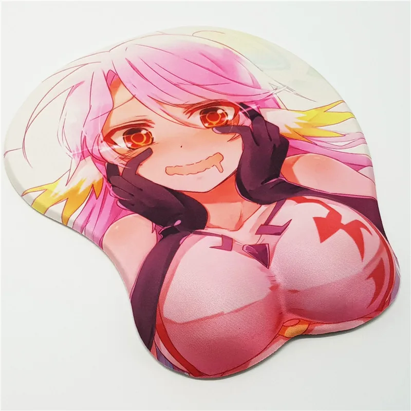 No Game No Life Jibril 3D Breast Mouse Pad 9 20170617_165608