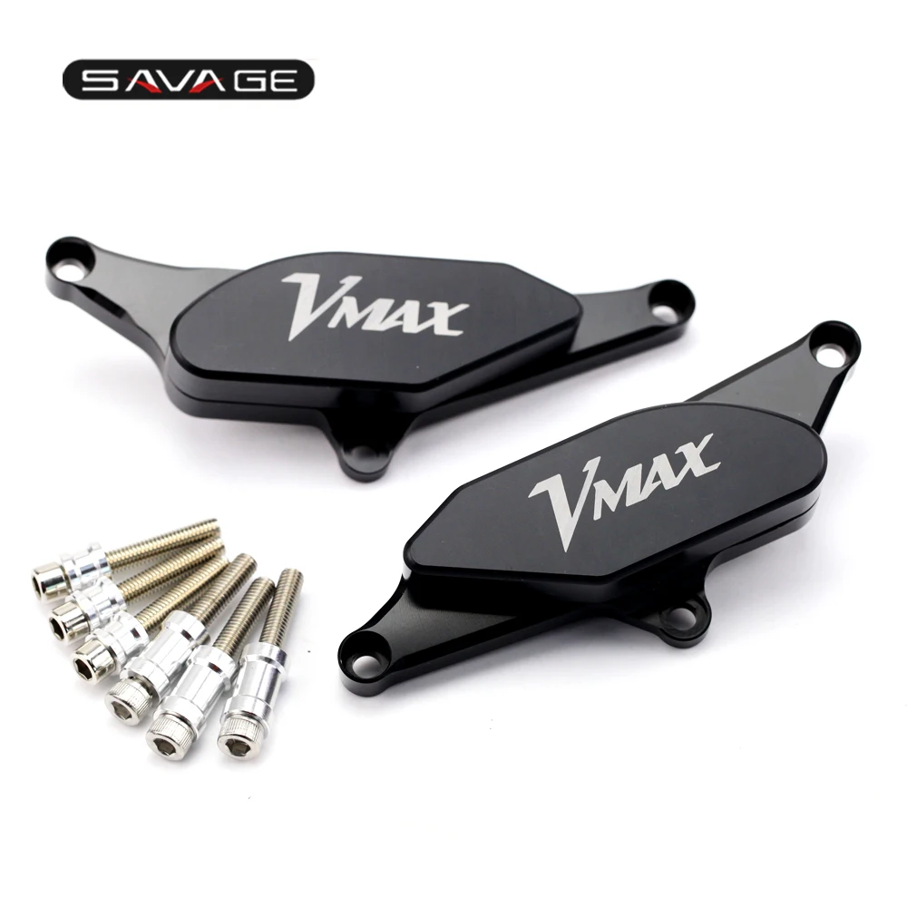 

LEFT & RIGHT SIDE ENGINE CASE GUARD SLIDER FOR YAMAHA V-MAX 1700 2009 2010 2011 2012 2013 2014 2015 2016 MOTORCYCLE ACCESSORIES