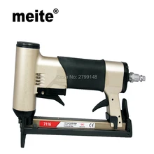 Meite высокое качество 7116 пневматический nailer 71 штапельный пистолет 22ga воздушный степлер с задним триггером Новое поступление Jul.11 обновленный инструмент