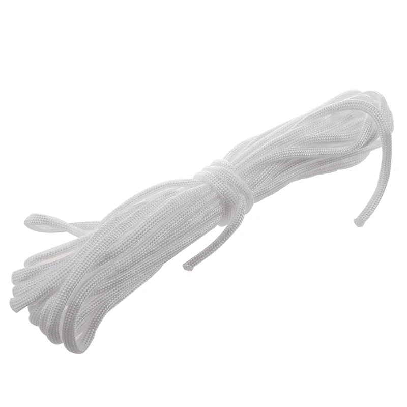 20FT Paracord المظلة الحبل الحبل النايلون الصحراء بقاء 7 ستراند-الأبيض 20FT Paracord المظلة الحبل الحبل النايلون الصحراء بقاء 7 ستراند-الأبيض