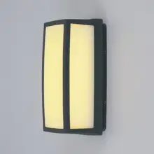 Водонепроницаемый алюминиевый сплав Led 10w открытый крыльцо свет для вход в сад балкон деко настенный светильник Ac 80-265v 1560