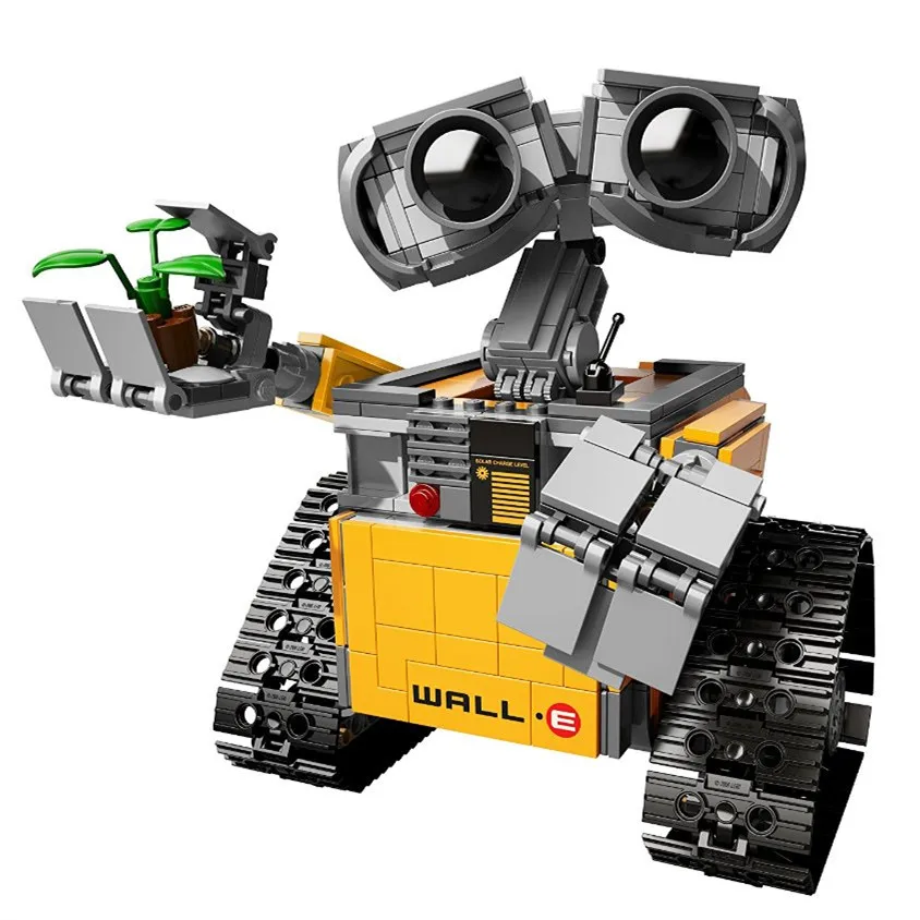 

LEPIN 16003 Idea WALL E Robot Model Building Blocks Kits Bricks Children figures Toys Compatible With Legoing