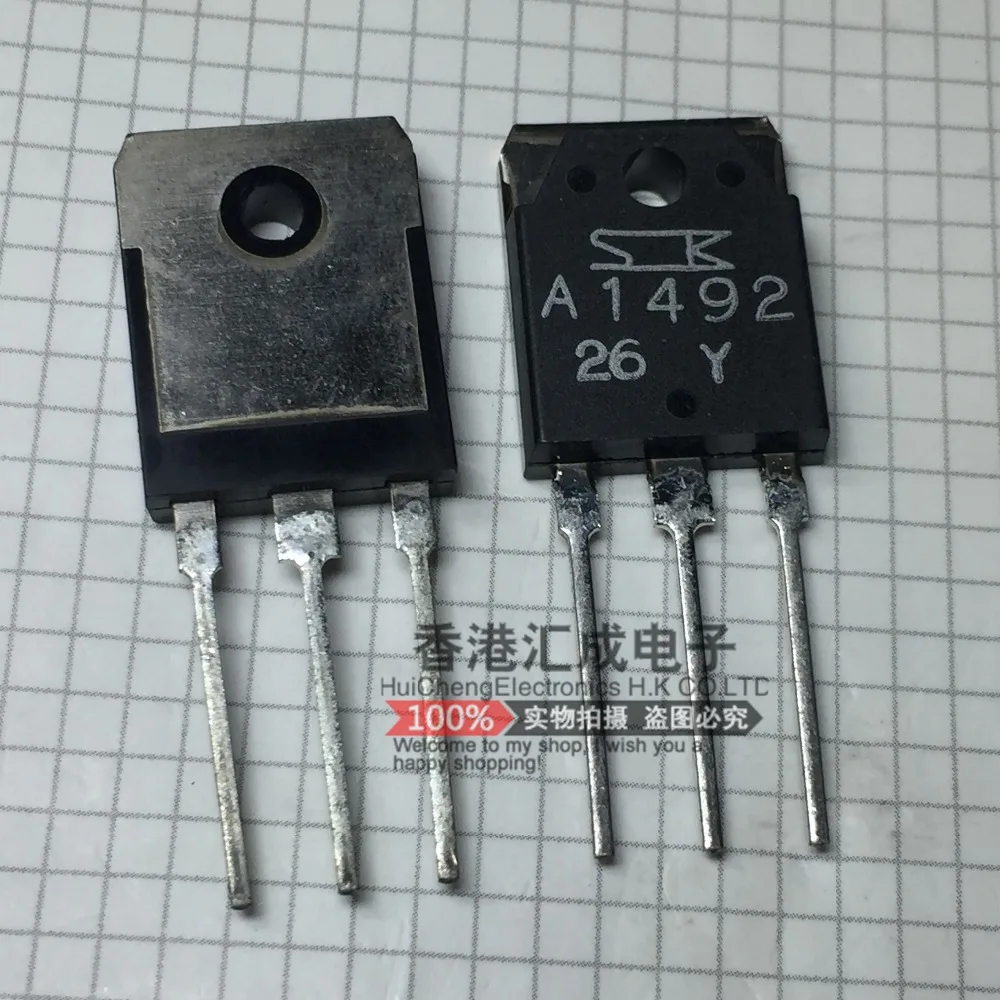2SA909-2SC1586 Transistor Pair TO-3 - Originalersatz Neu