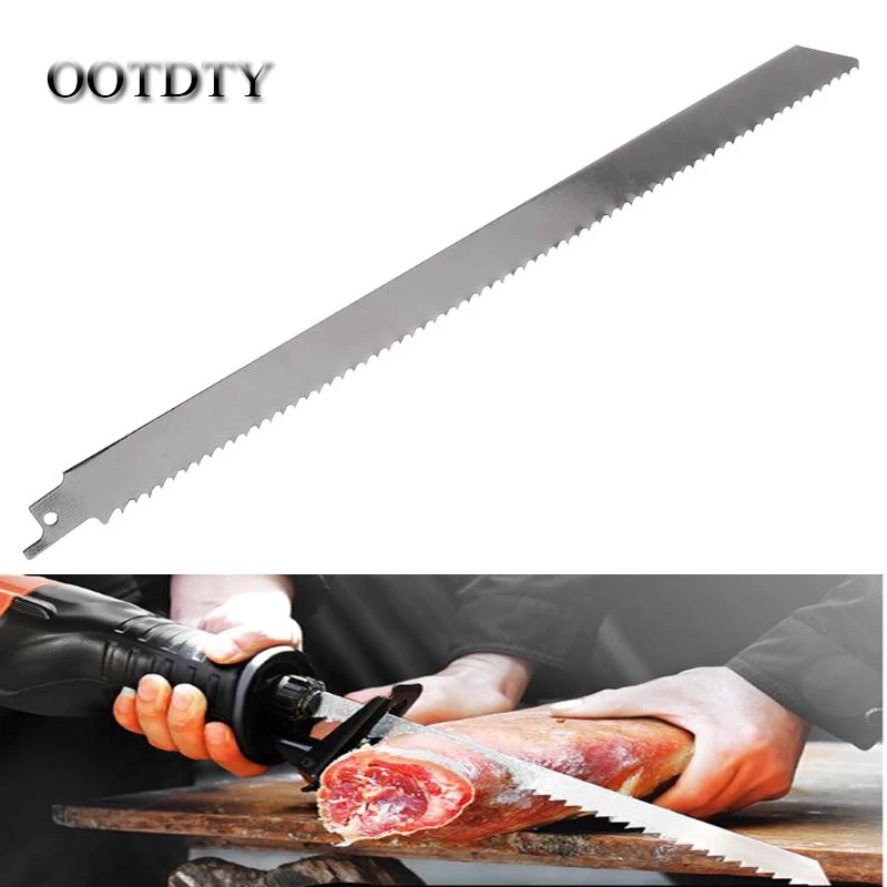 1PC Stainless Steel 300mm Reciprocating Power Saw Blade With Fine Tooth Effective For Cutting Wood