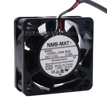 

New NMB-MAT 1606KL-05W-B59 4015 24V 0.08A three-wire inverter fan