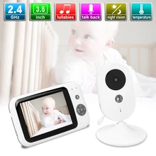 Vigilabebe видео видеоняни и радионяни 2,4 г беспроводной 3,5 дюймов ЖК дисплей 2 способ аудио говорить ночное видение наблюдения безопасности камера