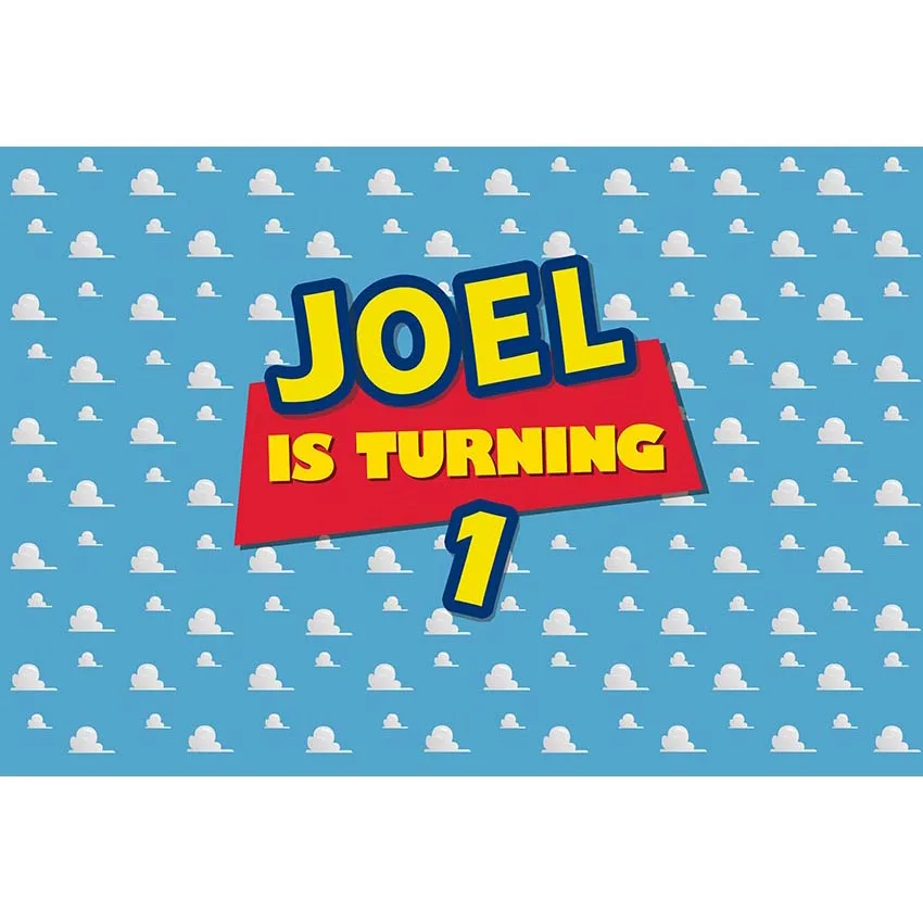  Photo Background custom Toy Story Themed Jessie Invitation Party Cloud Children birthday banner Cus - 32891042637