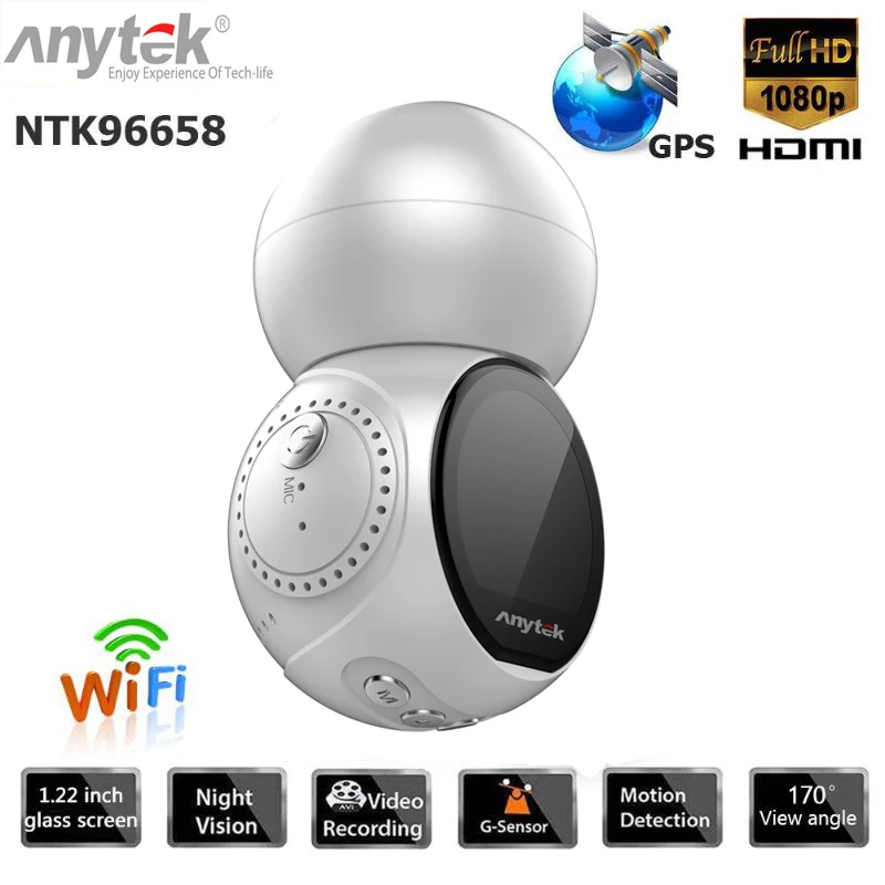 

Original Anytek G21 Car DVR Wifi 1080P Full HD DashCam Camcorder Dash Camera Video Recorder Registrator Registrar GPS Logger