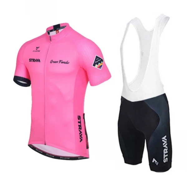 Наборы для велоспорта Strava, Мужская одежда для велоспорта с коротким рукавом, комплекты для велоспорта, Майо, Ropa Ciclismo, комплект для велоспорта - Цвет: Серебристый
